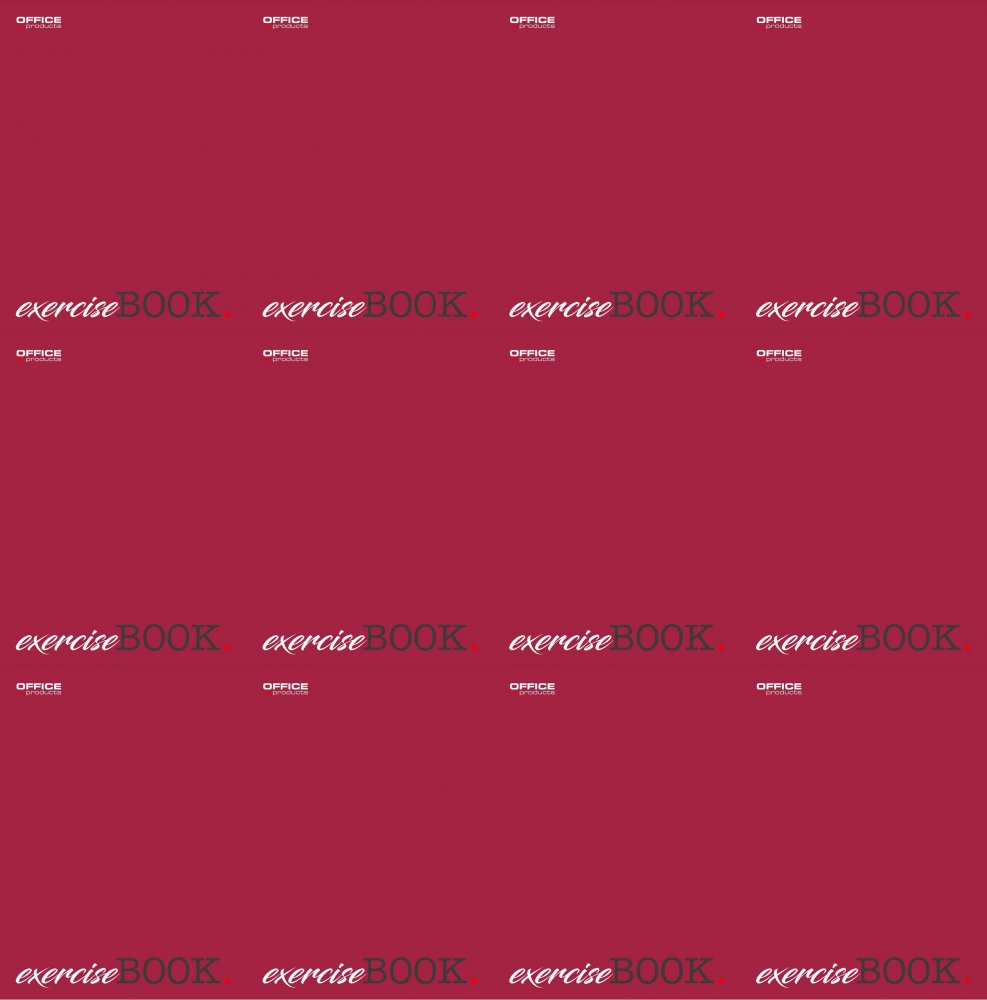 12x Zeszyt w kratkę Office Products, A5, 80 kartek, mix kolorów