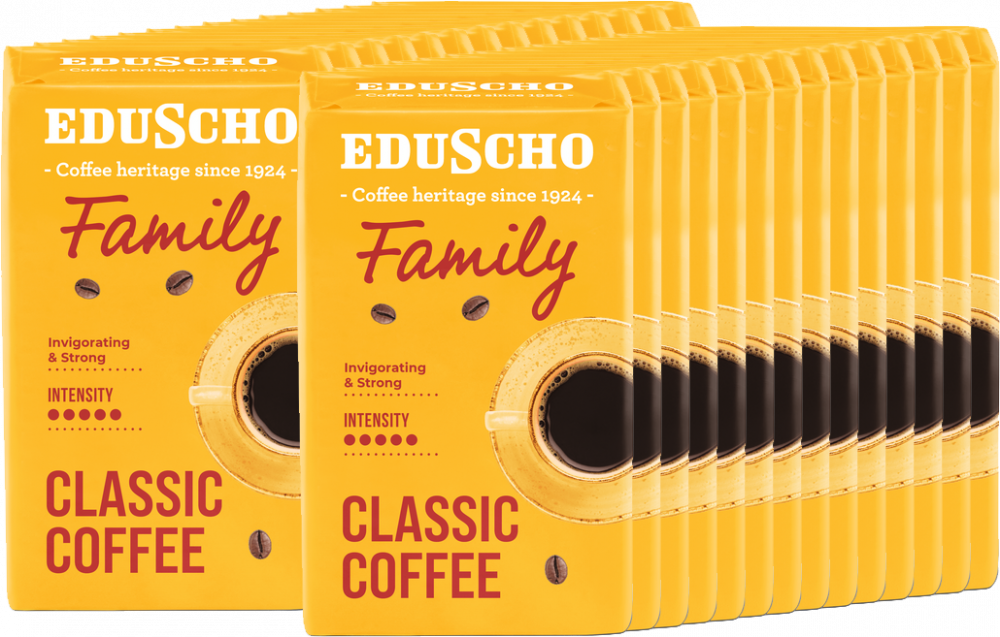 24x Kawa mielona Eduscho Family, 250g