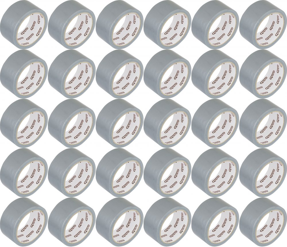 30x Taśma zbrojona Grand, 48mmx10m, srebrny