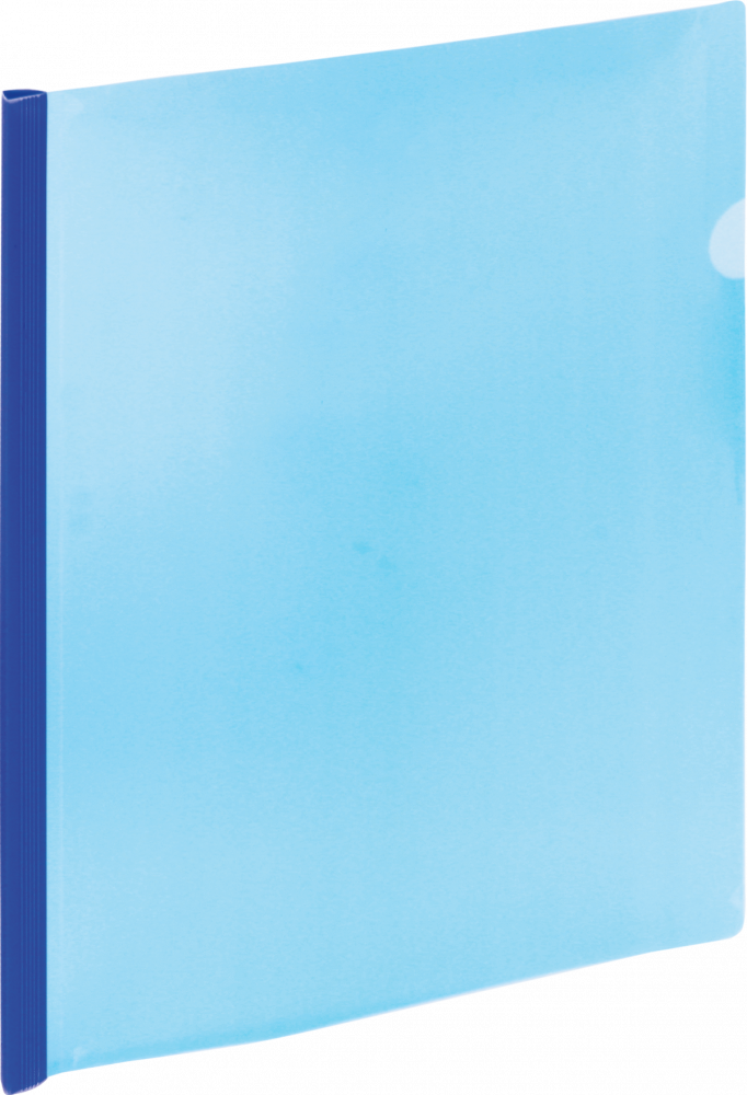 Skoroszyt zaciskowy Grand 9111, A4, do 40 kartek, niebieski