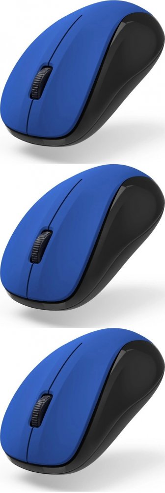 3x Myszka bezprzewodowa Hama MW-300 V2, optyczna, niebieski