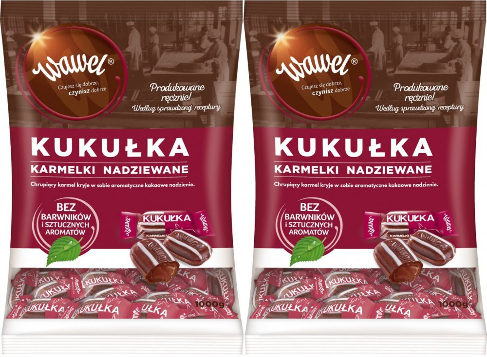 2x Karmelki Kukułki Wawel, 1kg
