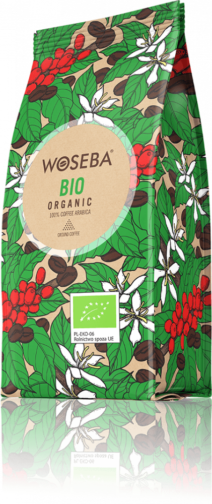 Kawa mielona Woseba Bio Organic, 250g