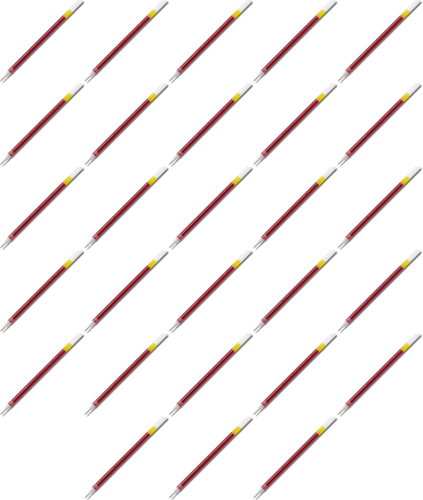 28x Wkład do pióra żelowego Pilot, G1, 0.5mm, czerwony