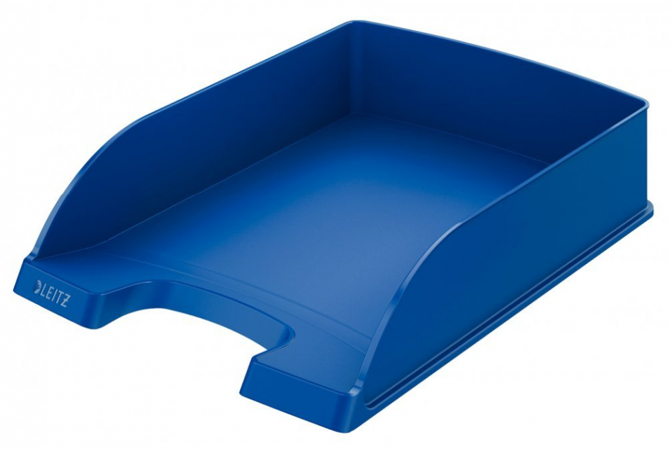 Półka na dokumenty Leitz Plus Standard, A4, plastikowa, niebieski