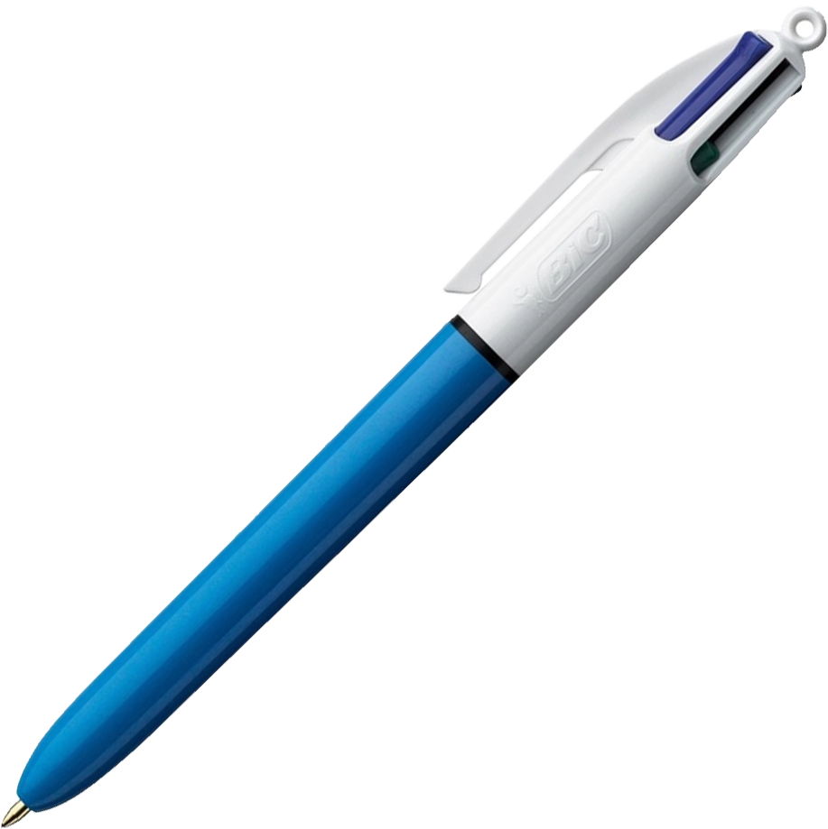 Długopis automatyczny Bic, 4 Colours Original, 4 wkłady, 1.0mm, mix kolorów