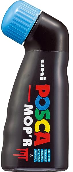 Marker Posca MOP'R PC-22M, z farbą plakatową, okrągła, jasnoniebieski