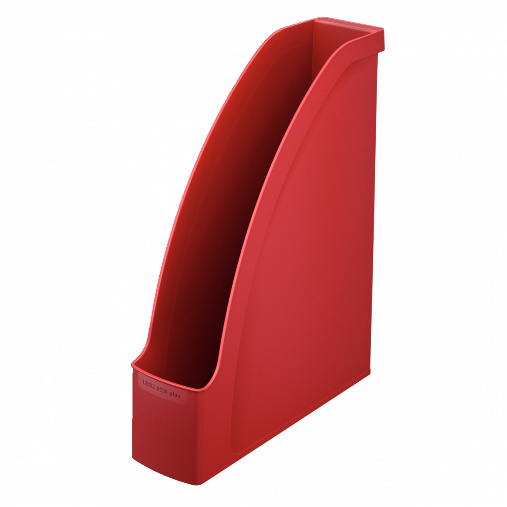 Organizer na dokumenty Leitz Plus, A4, 70mm, do 700 kartek czerwony