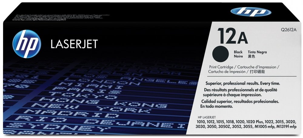 Toner HP 12A (Q2612A), 2000 stron, black (czarny)