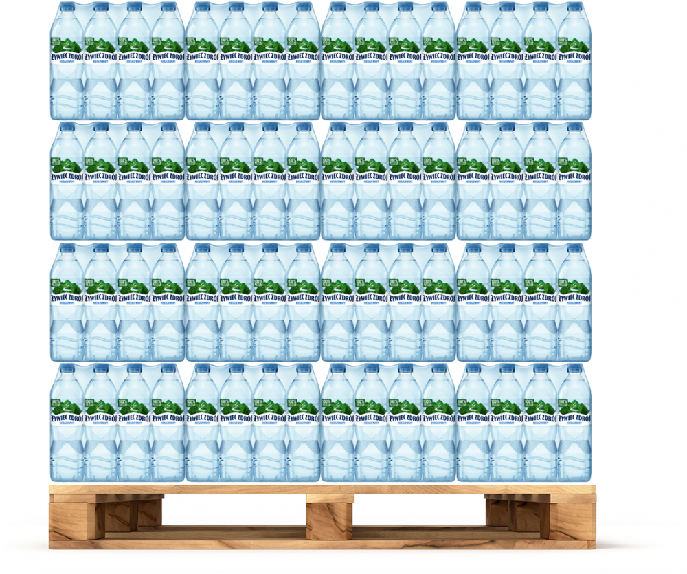 600x Woda niegazowana Żywiec Zdrój, 0.5l, butelka PET