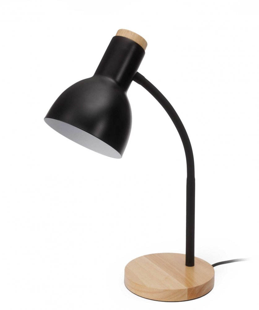 Lampka na biurko Platinet Marma, 40W, czarny