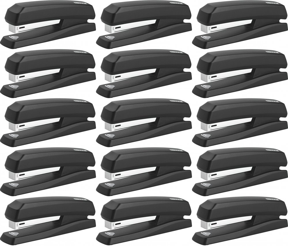 15x Zszywacz Centra HSP, do 20 kartek, czarny