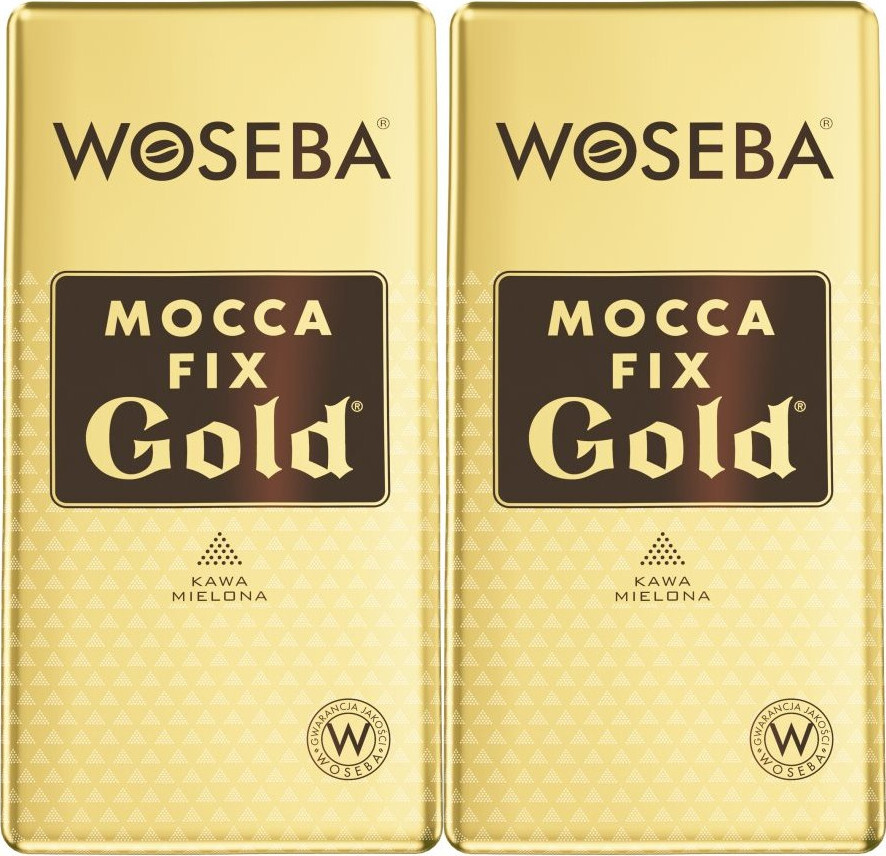 2x Kawa mielona Woseba mocca fix gold, vacuum, 500g