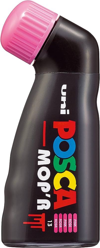 Marker Posca MOP'R PC-22M, z farbą plakatową, okrągła, różowy