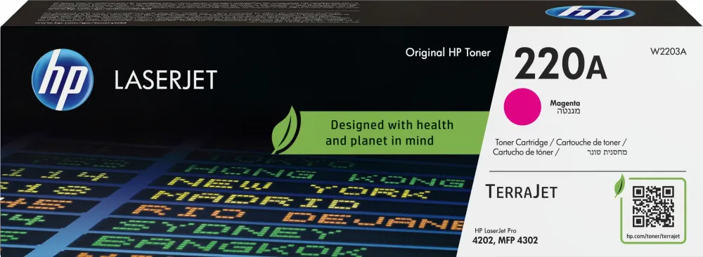 Toner HP nr 220A W2203A, 1800 stron, magenta (purpurowy)