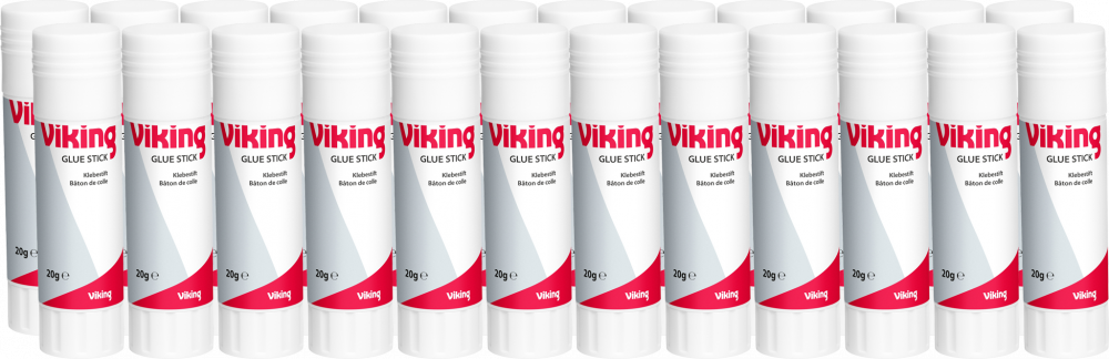 24x Klej biurowy Viking, w sztyfcie, 20g