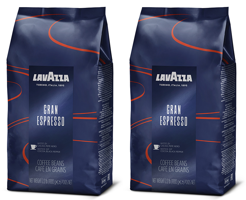 2x kawa ziarnista Lavazza Gran Espresso, 1kg