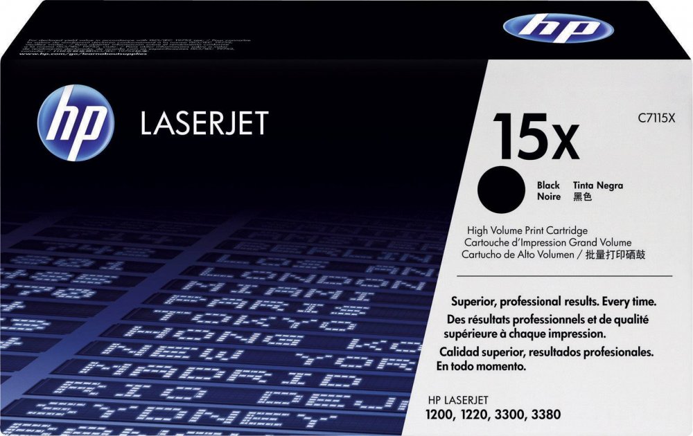 Toner HP 15X (C7115X), 3500 stron, black (czarny)
