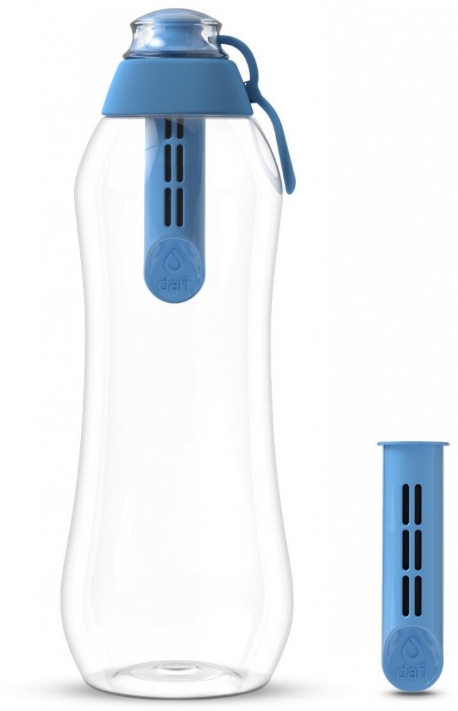 Butelka filtrująca Dafi 0.7l + 2 filtry, niebiański