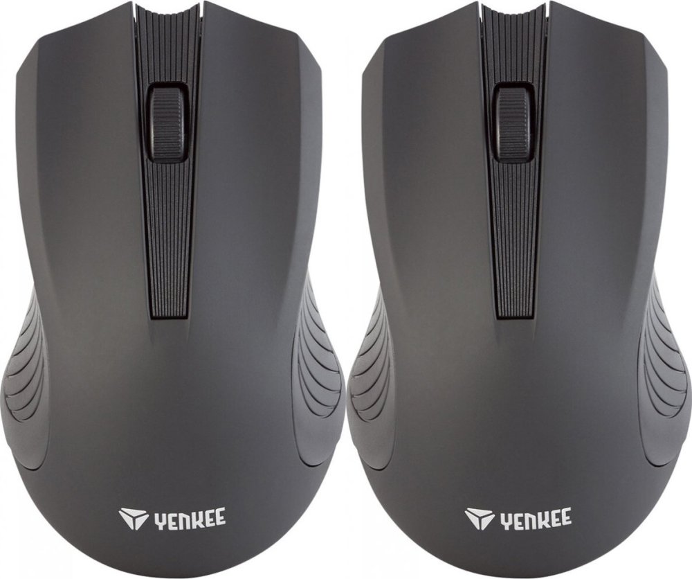 2x Myszka bezprzewodowa Yenkee Monaco, optyczna, czarny