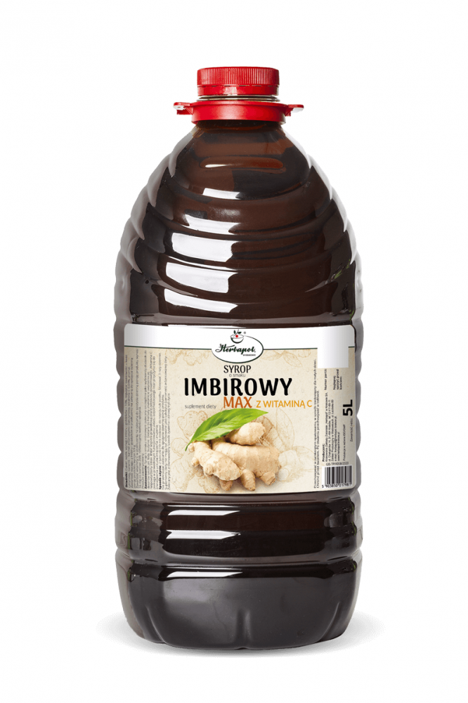 Syrop Herbapol w Krakowie, z witaminą C, imbirowy, 5l