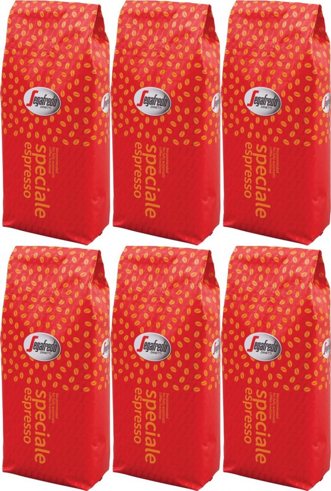 6x Kawa ziarnista Segafredo Speciale Espresso, 1kg