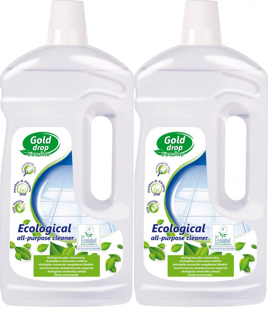 2x Płyn do mycia uniwersalny Eco Line Gold Drop, 1l