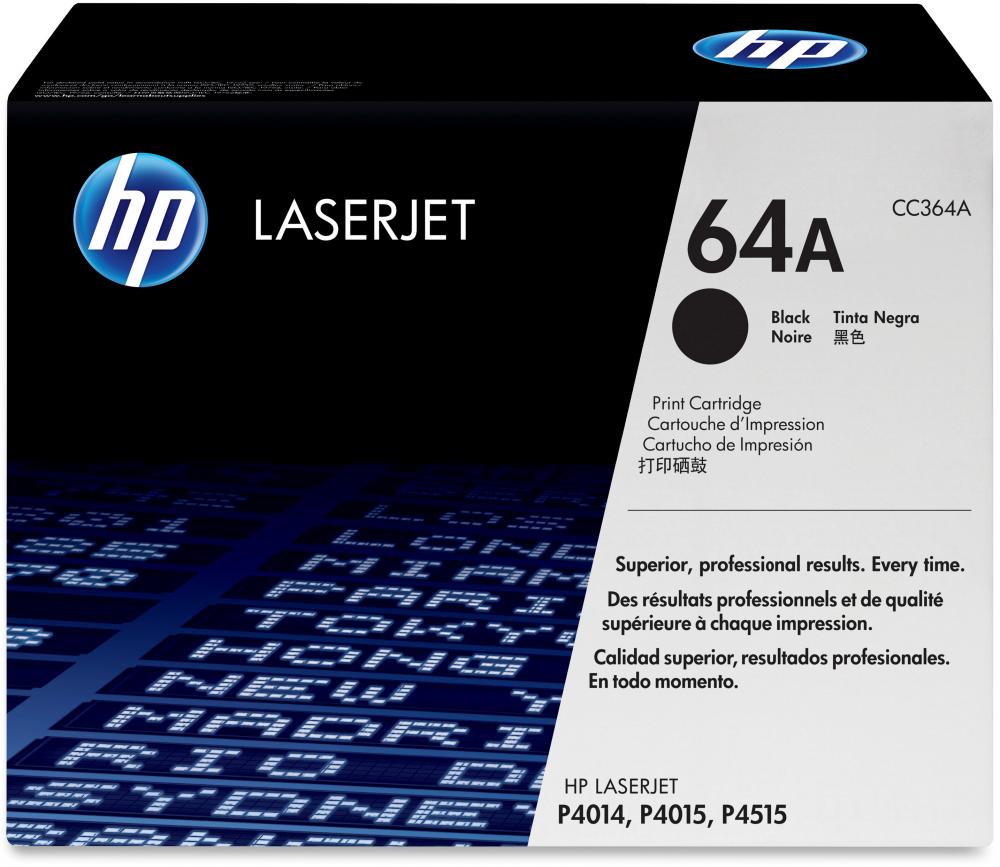 Toner HP 64A (CC364A), 10000 stron, black (czarny)
