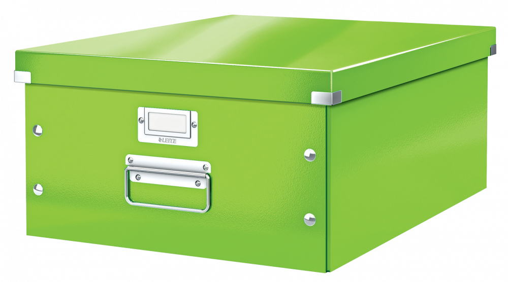 Pudełko do przechowywania Leitz Click&Store Wow, A3, zielony