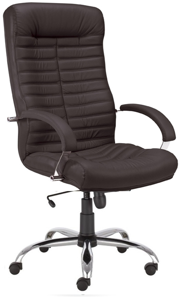 Fotel biurowy Nowy Styl Supreme Orion, MADRYT9100, eko-skóra, czarny