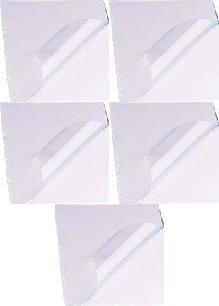 5x Okładki do bindowania Fellowes, A4, 200 μm, 100 sztuk, przezroczysty