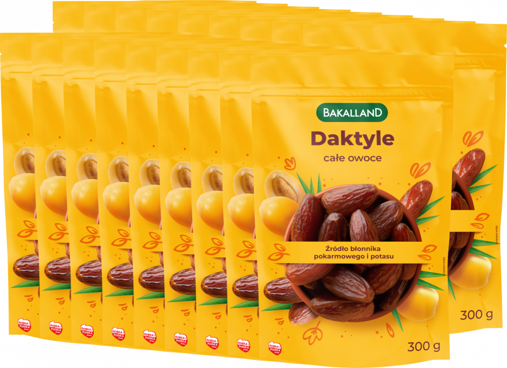 18x Daktyle suszone Bakalland, 300g