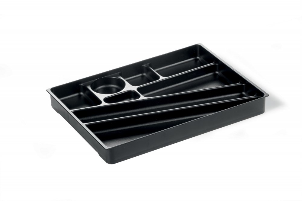 Tacka na przybory biurowe Durable Idealbox Pen Tray, 240x36x340mm, antracytowy