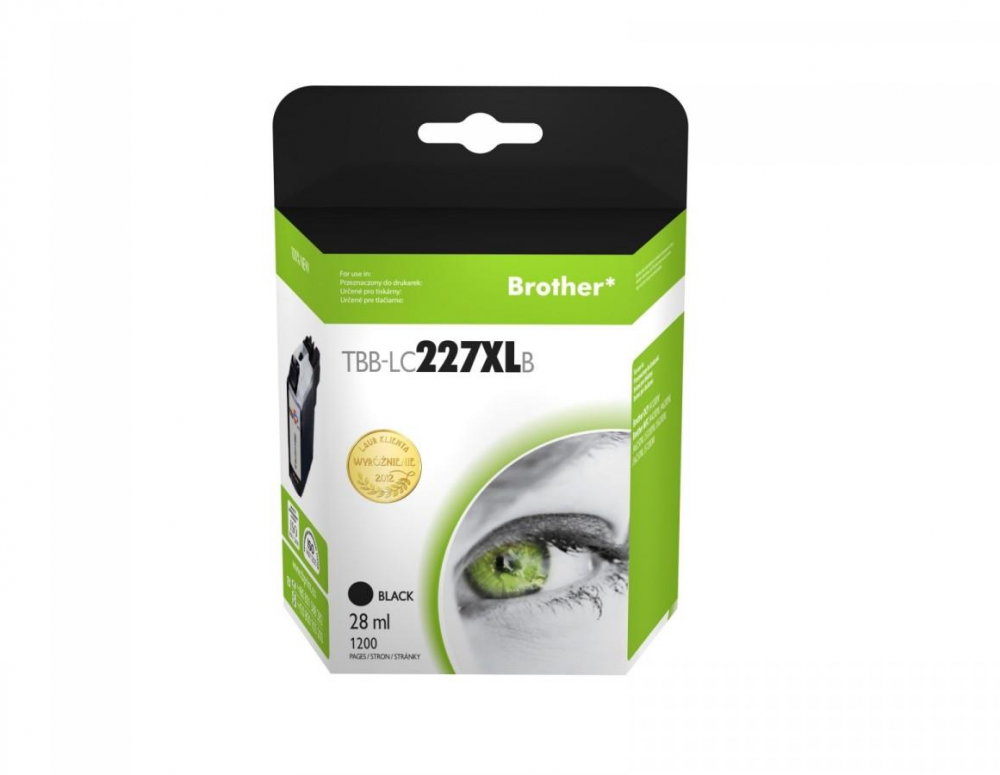 Tusz Brother (LC227XLBK), 1200 stron, black (czarny)
