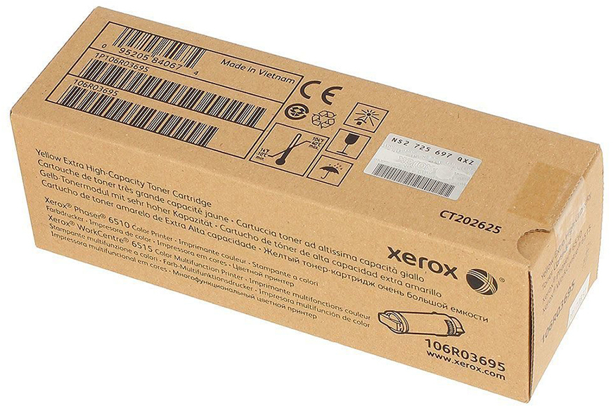 Toner Xerox (106R03695), 4300 stron, yellow (żółty)