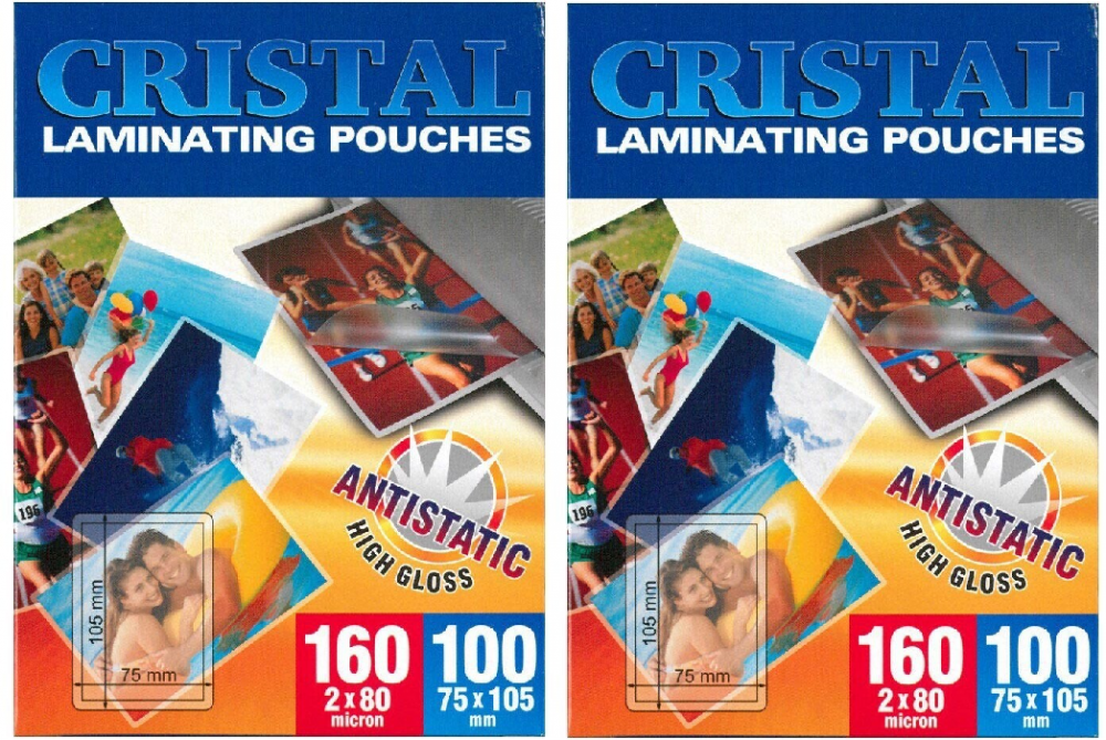 2x Folia do laminowania Argo, 75x105mm, 2x80 μm, antystatyczna, 100 sztuk