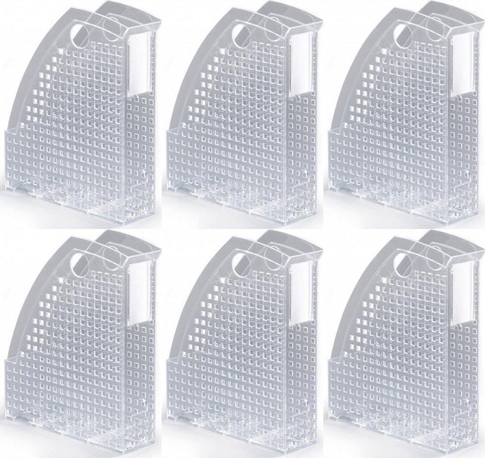 6x Organizer na katalogi Durable Trend, A4, przezroczysty