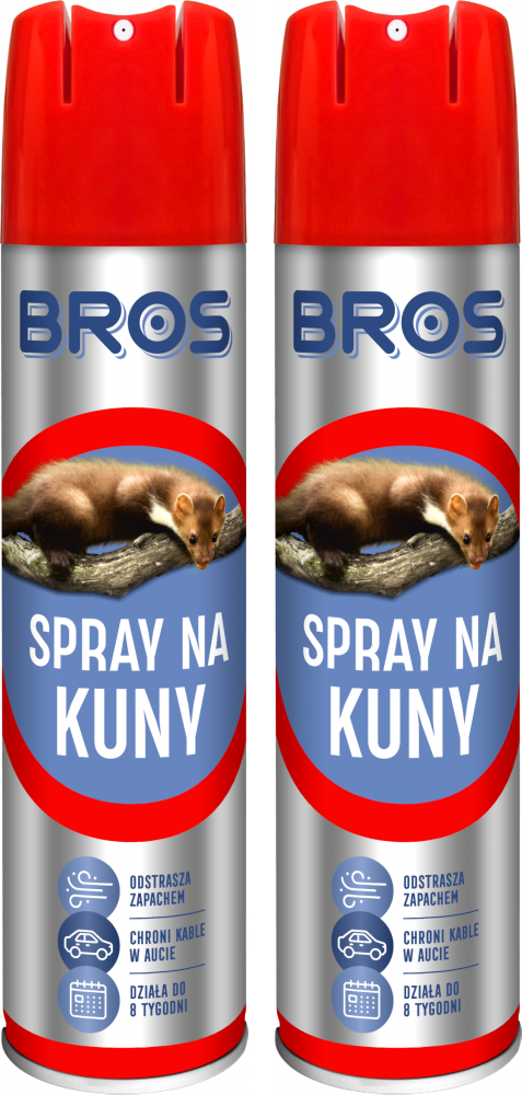 2x spray na kuny Bros, 400ml