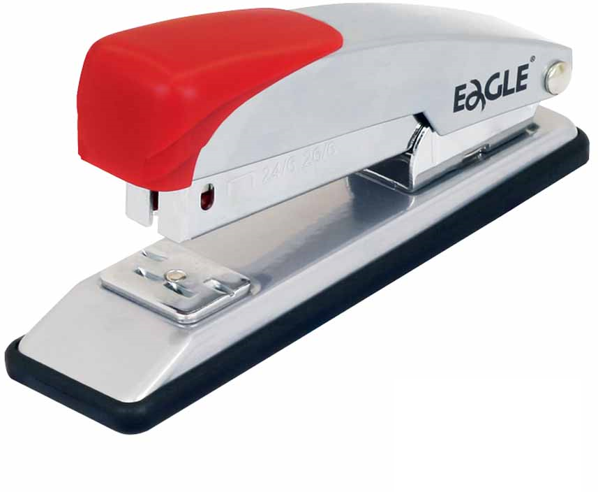 Zszywacz Eagle 205, do 20 kartek, czerwony