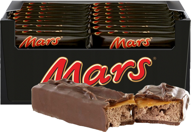 40x Baton Mars, w czekoladzie, 51g