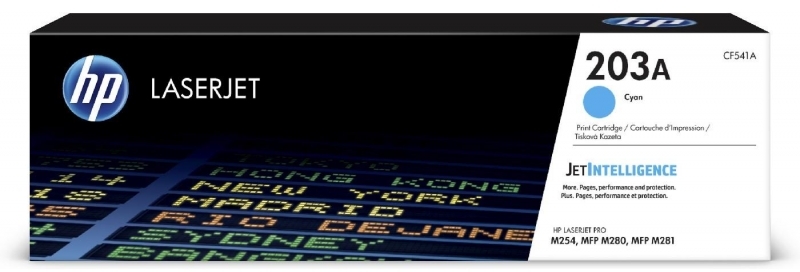 Toner HP 203A (CF541A), 1300 stron, cyan (błękitny)