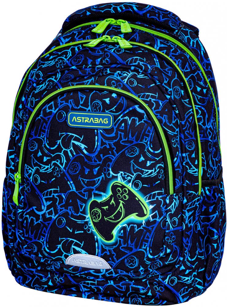 Plecak Astra Astrabag Gaming AB330, trzykomorowy, 20l