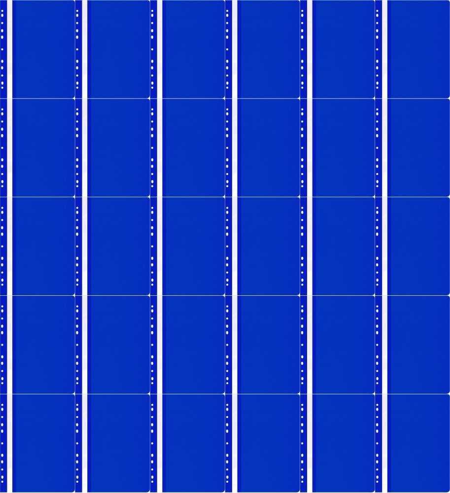 50x Skoroszyt plastikowy oczkowy Office Products, A4, do 200 kartek, granatowy