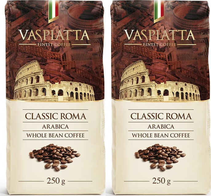 2x Kawa ziarnista Vaspiatta Classic Roma, 250g