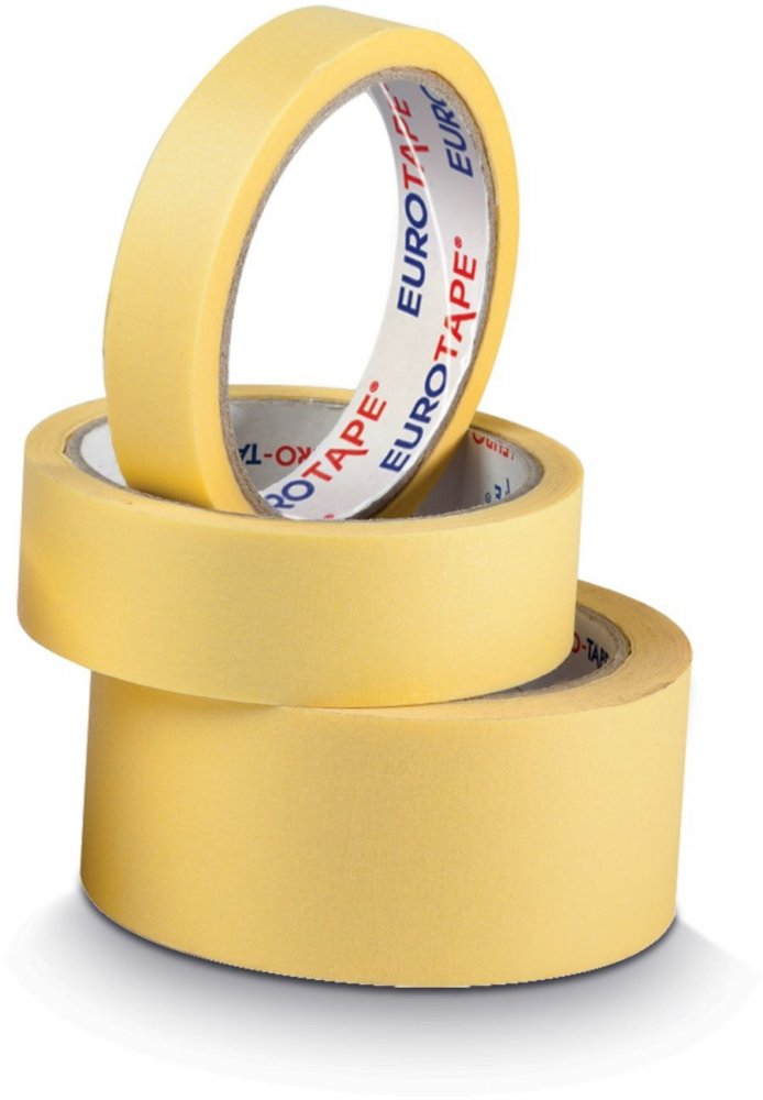 Taśma maskująca Dalpo, 38mmx50m, żółty