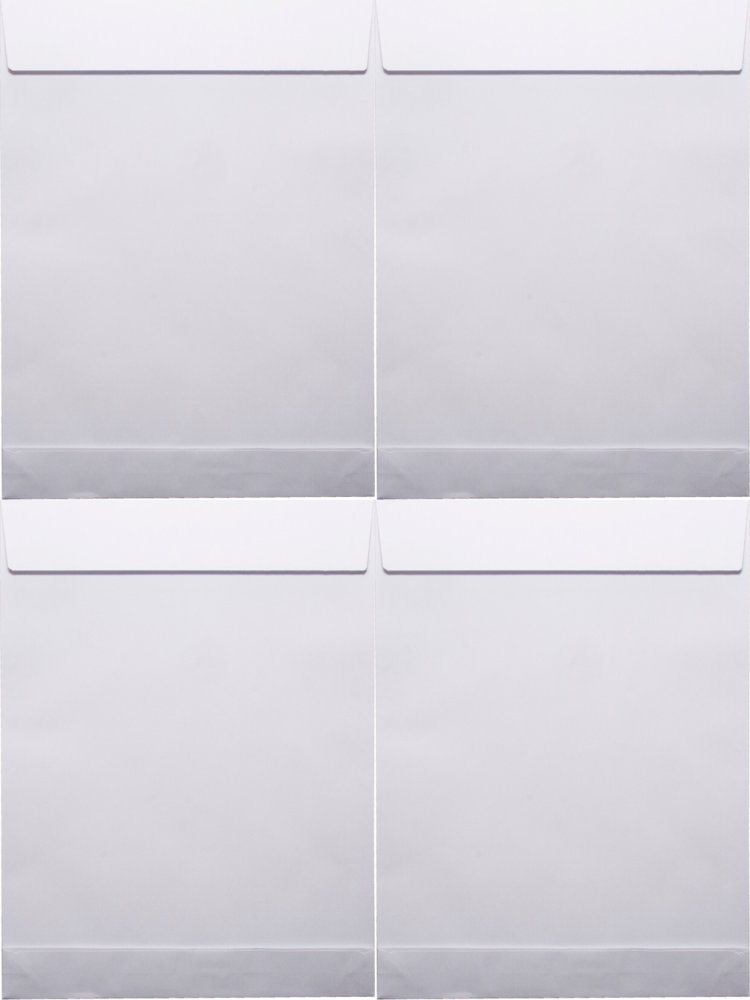 4x Koperta rozszerzana NC, B5, z paskiem HK, 10 sztuk, biały