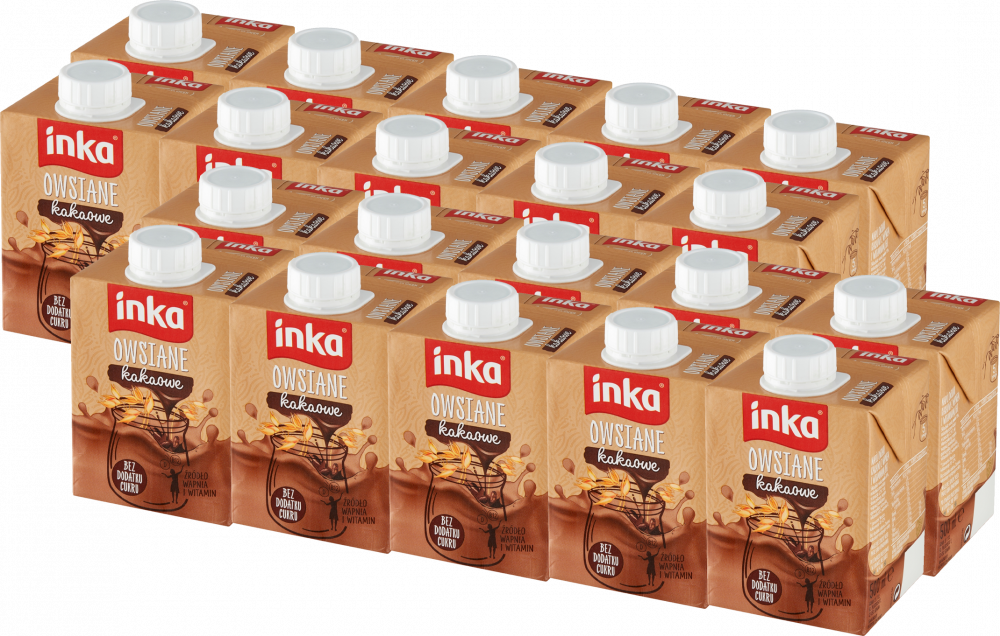 20x Napój owsiany Inka, z kakao, 0.5l
