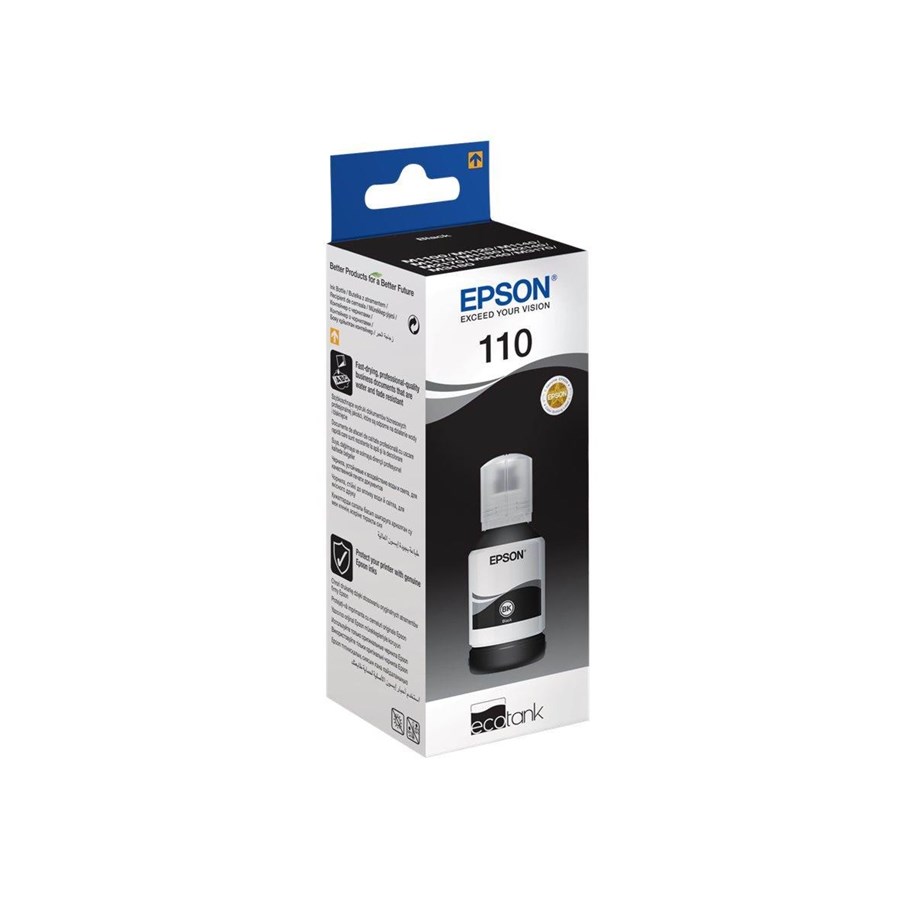 Tusz Epson 110XL (C13T03P14A), 120ml, 6000 stron, black (czarny)