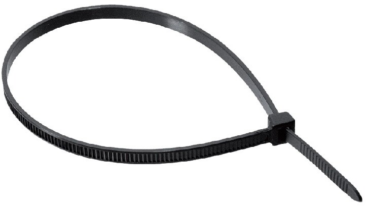 Opaski zaciskowe Top Tools 44E960, 100 sztuk, 3.6 x 300 mm, czarny