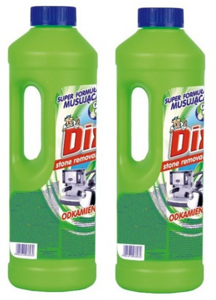 2x odkamieniacz Dix Gold Drop, musująca formuła, oryginalny, 1000ml